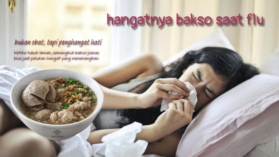 bakso bisa menyembuhkan flu