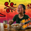 makan bakso mercon